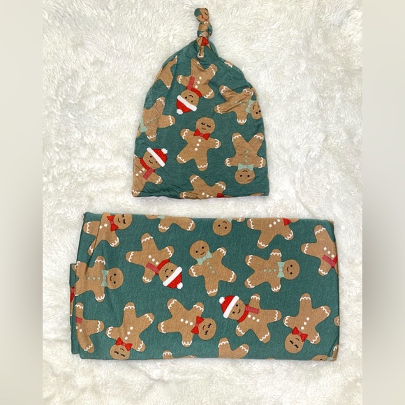 🍪LS Gingerbread Swaddle Set🍪 - Picture 5 of 5